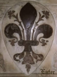 The Florentine fleur-de-lys arms (Museo del Opera del Duomo, Florence)